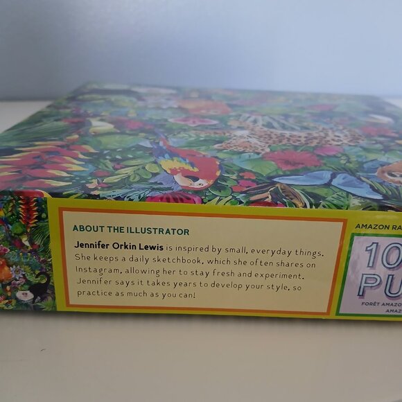 EEboo 1000 piece Puzzle Amazon Rainforest Colorful - Picture 7 of 11